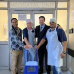 Glencore representatives, LLT Medical Specialist Equipment Representative and Job Shimankana Tabane Hospital staff members at the Neonatal unit
