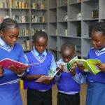 Primary school children who are the recipients of the Library