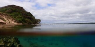 Clear water makes for superb snorkelling in the Kosi Mouth area of the iSimanagliso MPA. Credit: Judy Mann