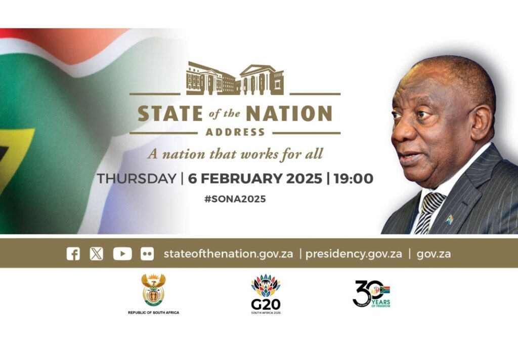 State Of The Nation Address SoNA 2025 South African Business South Africa SoNA 2025 1024x683 